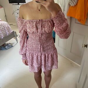 off the shoulder summer dress